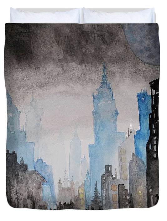 A City Without - Duvet Cover