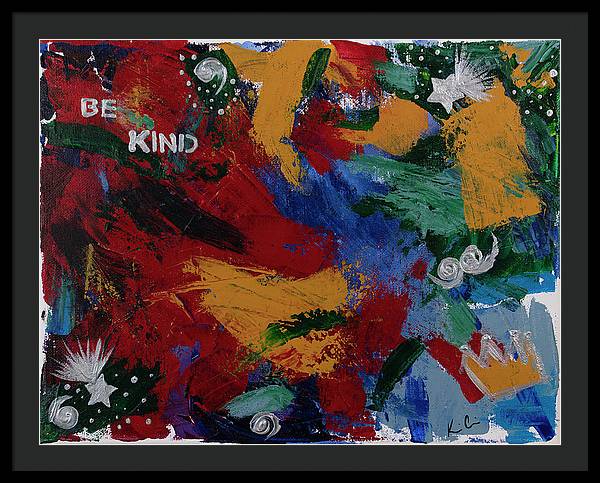 B Kind - Framed Print