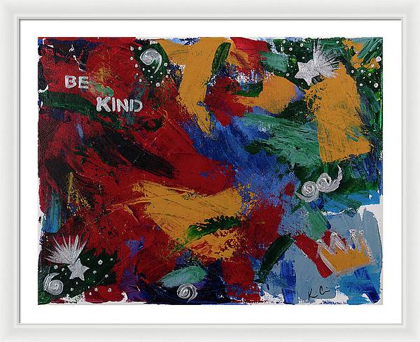 B Kind - Framed Print