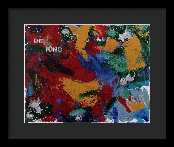 B Kind - Framed Print