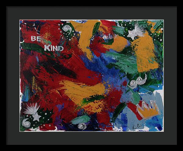 B Kind - Framed Print