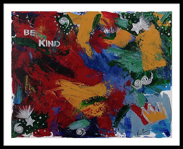 B Kind - Framed Print