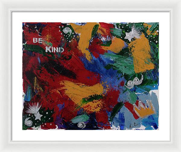 B Kind - Framed Print