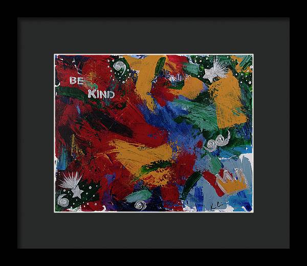 B Kind - Framed Print