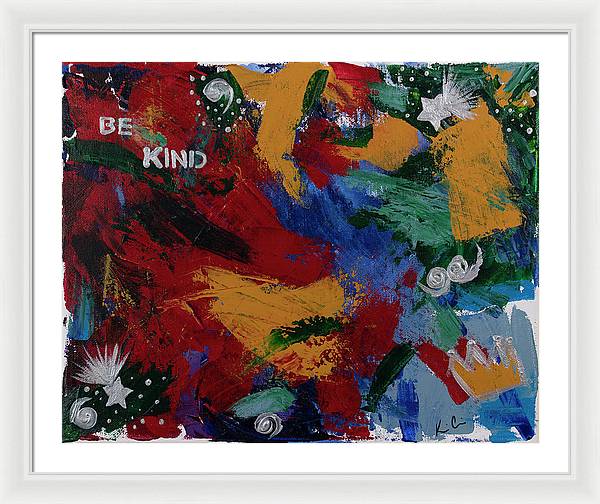 B Kind - Framed Print