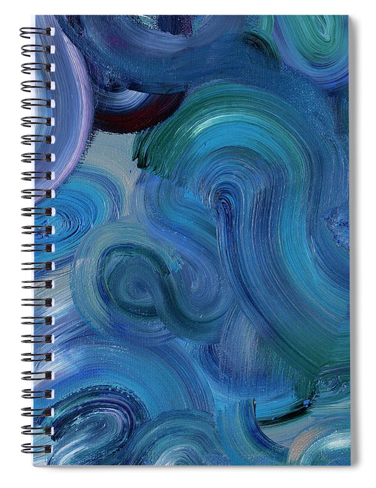 Blue Sea - Spiral Notebook