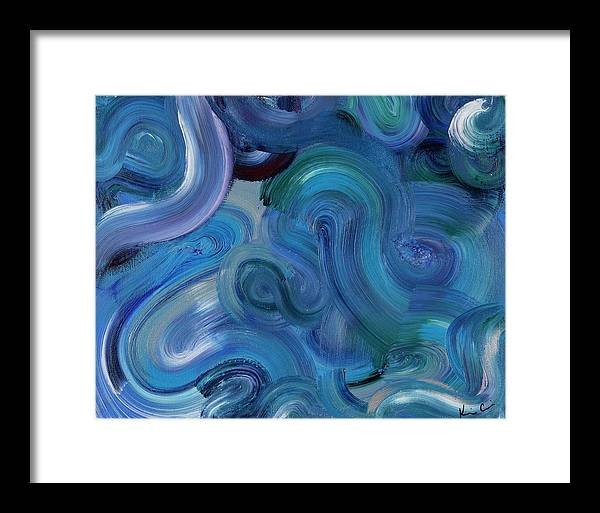 Blue Sea - Framed Print