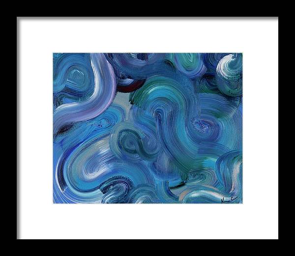 Blue Sea - Framed Print