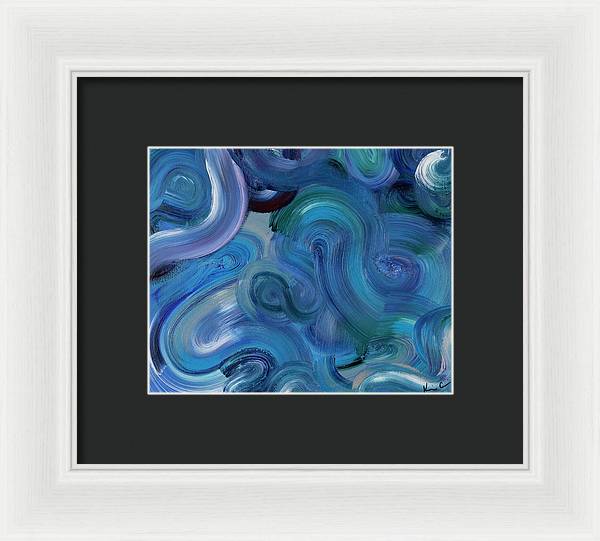 Blue Sea - Framed Print