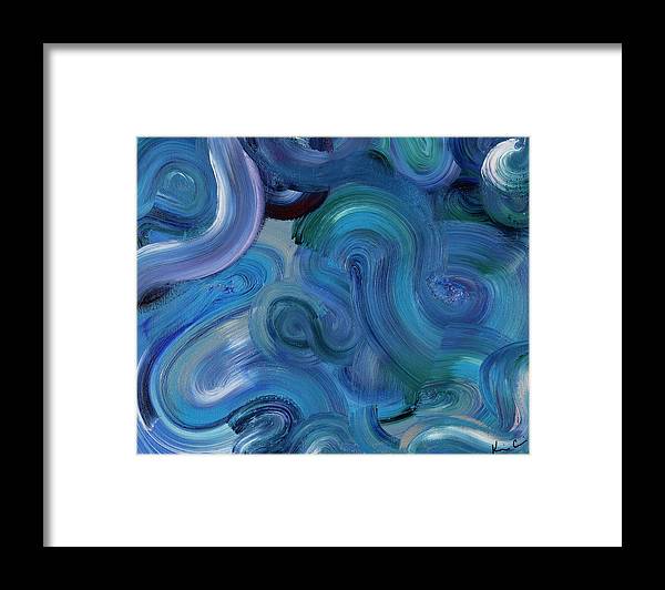 Blue Sea - Framed Print