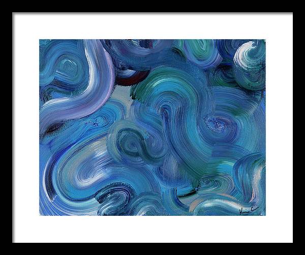 Blue Sea - Framed Print