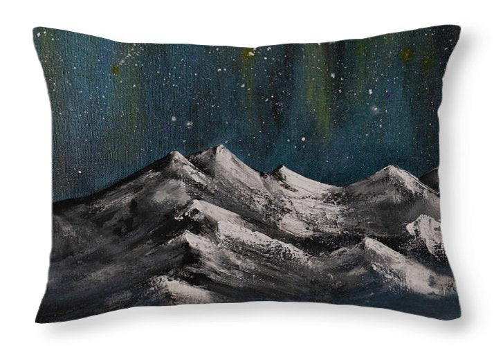 Celestial Peaks - Throw Pillow