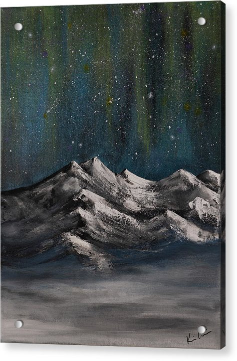 Celestial Peaks - Acrylic Print