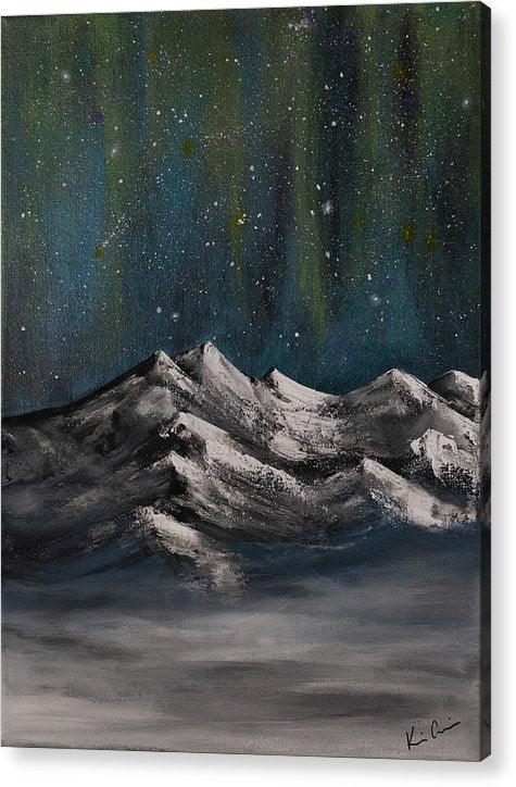 Celestial Peaks - Acrylic Print