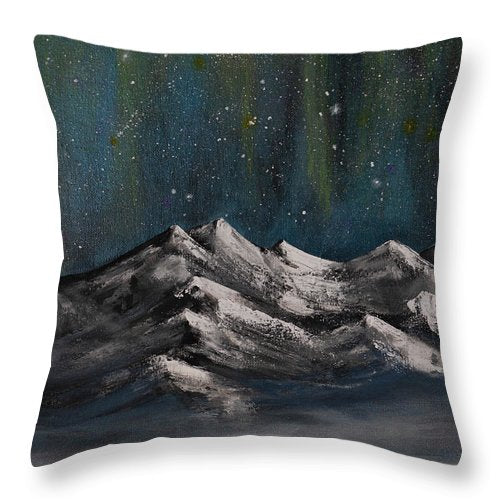 Celestial Peaks - Throw Pillow