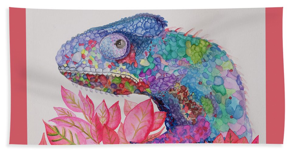 Chameleon - Bath Towel