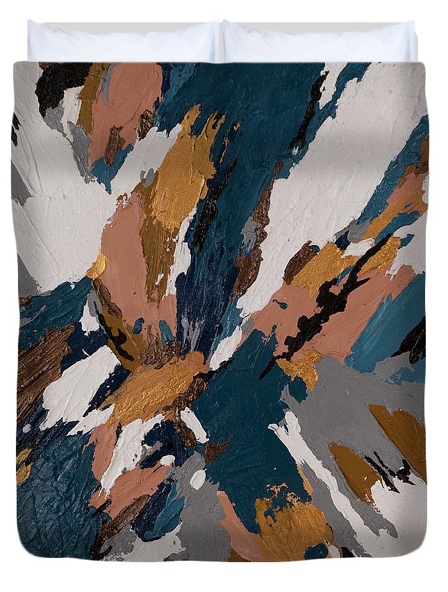 Cool Strokes - Canvas Print - Duvet Cover