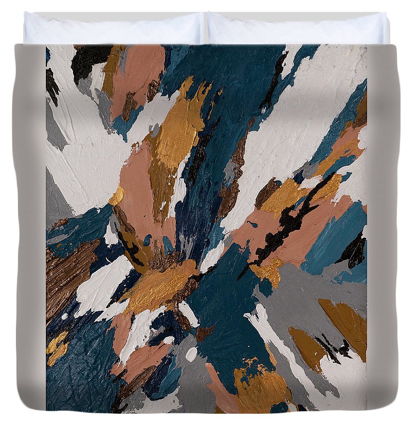 Cool Strokes - Canvas Print - Duvet Cover