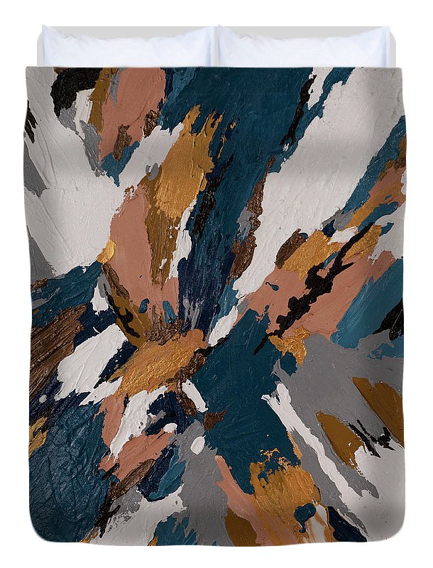 Cool Strokes - Canvas Print - Duvet Cover