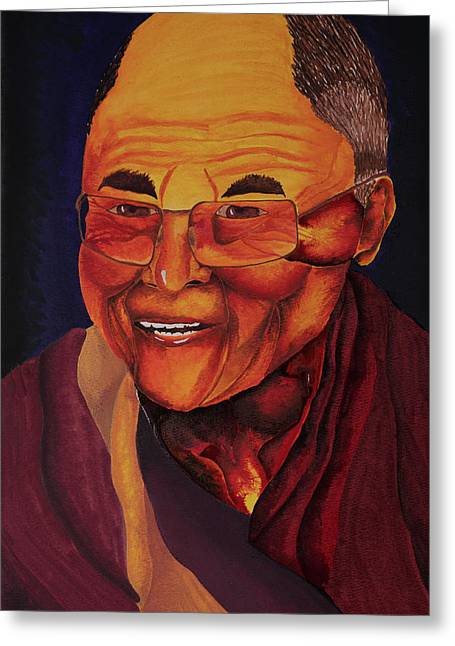 Dalai Lama - Greeting Card