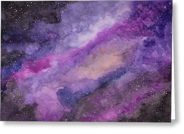 Galaxy 3 - Greeting Card