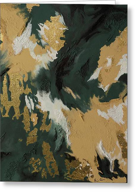 GoldIn Camo - Greeting Card