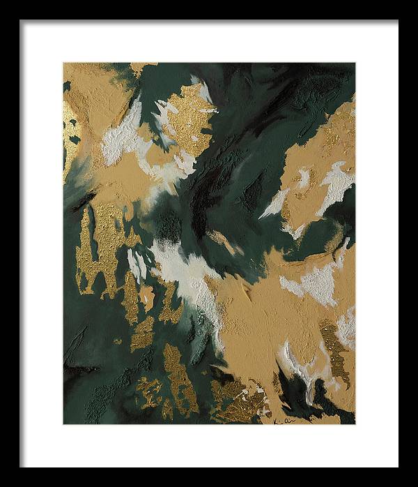 GoldIn Camo - Framed Print