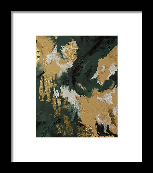 GoldIn Camo - Framed Print