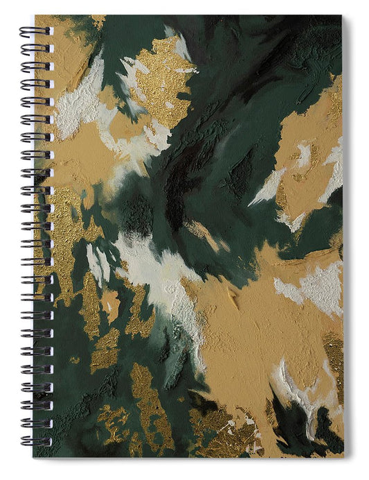 GoldIn Camo - Spiral Notebook