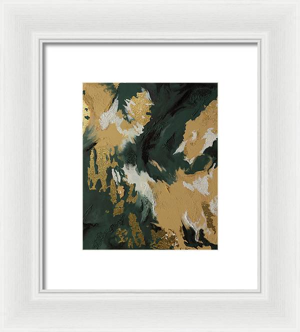 GoldIn Camo - Framed Print