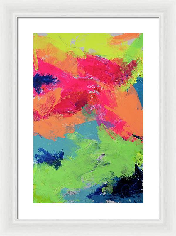 Iridescent Intrigue - Framed Print