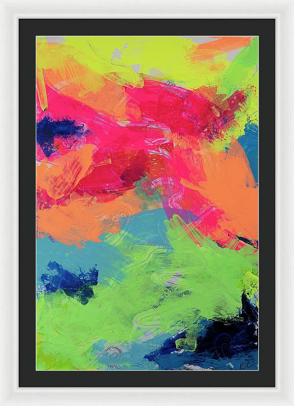 Iridescent Intrigue - Framed Print