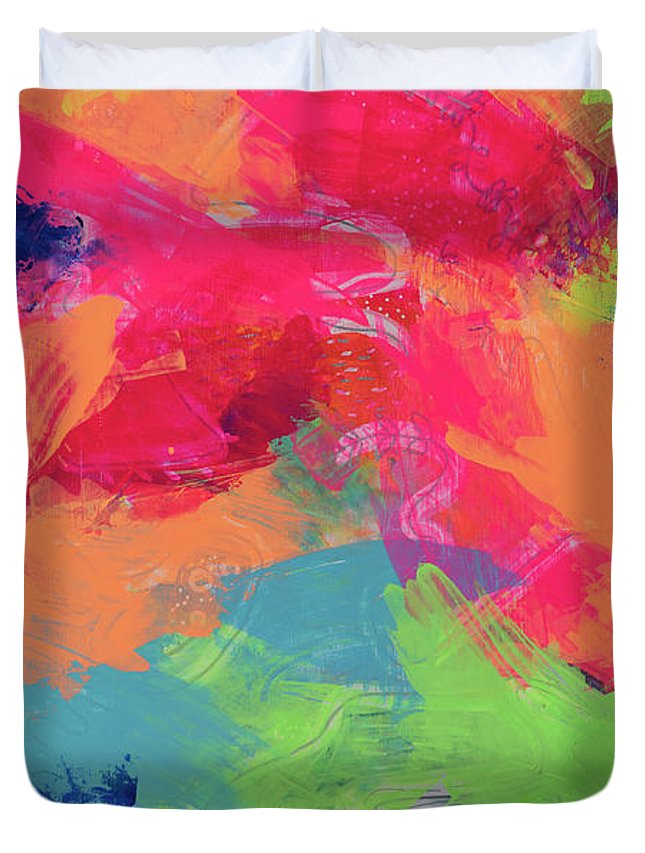 Iridescent Intrigue - Duvet Cover