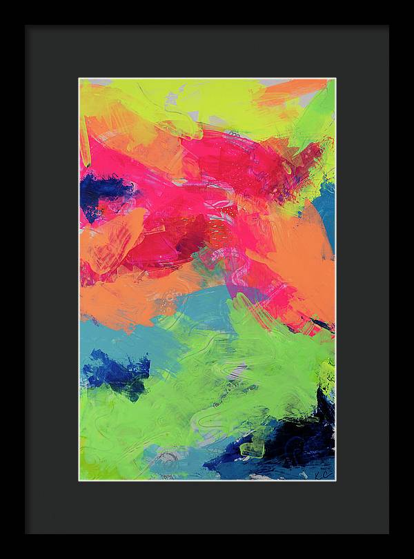 Iridescent Intrigue - Framed Print