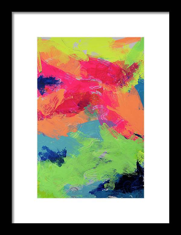 Iridescent Intrigue - Framed Print