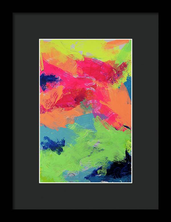 Iridescent Intrigue - Framed Print