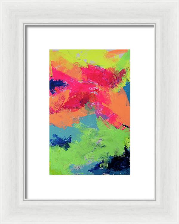 Iridescent Intrigue - Framed Print