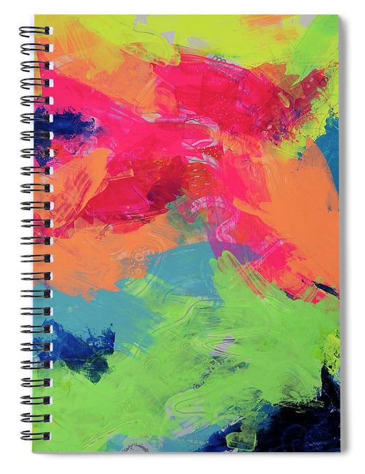 Iridescent Intrigue - Spiral Notebook