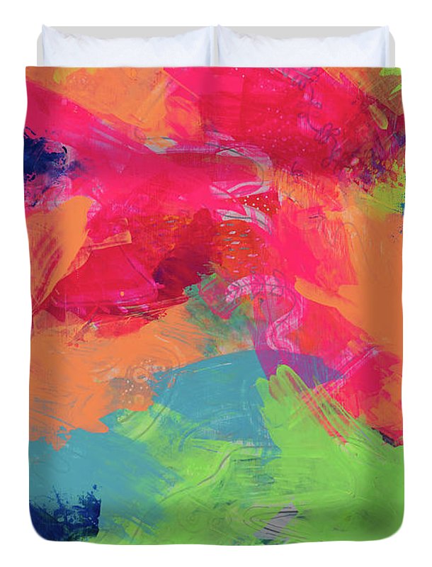 Iridescent Intrigue - Duvet Cover