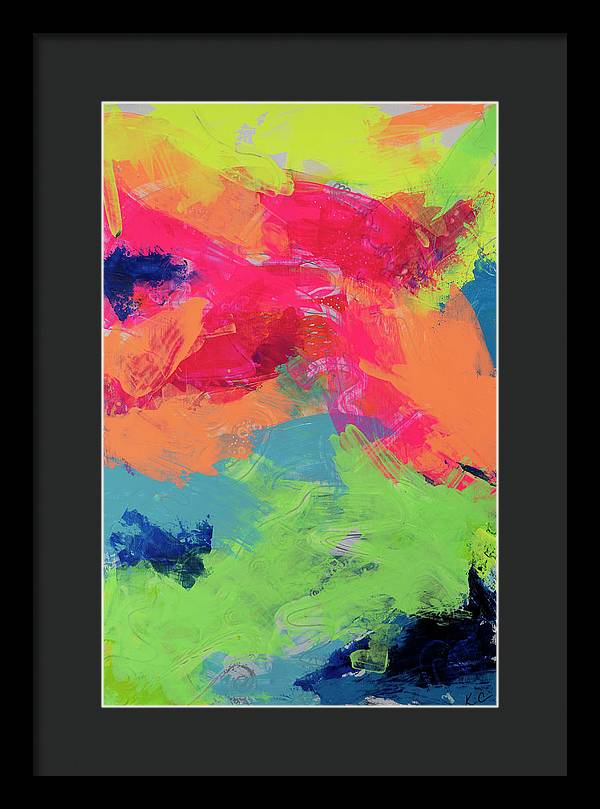 Iridescent Intrigue - Framed Print