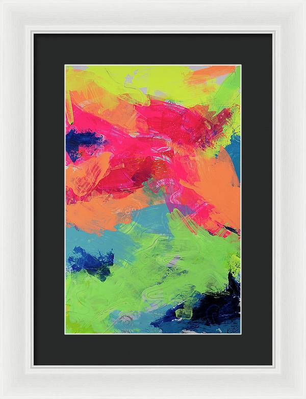 Iridescent Intrigue - Framed Print