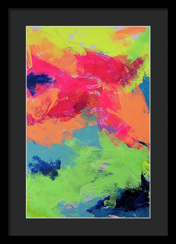 Iridescent Intrigue - Framed Print