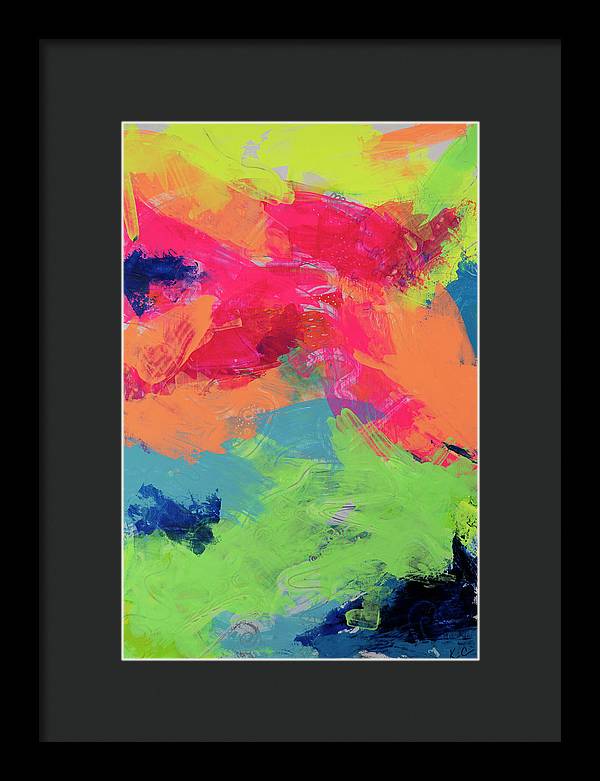 Iridescent Intrigue - Framed Print