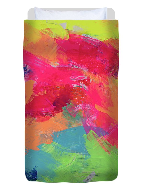 Iridescent Intrigue - Duvet Cover