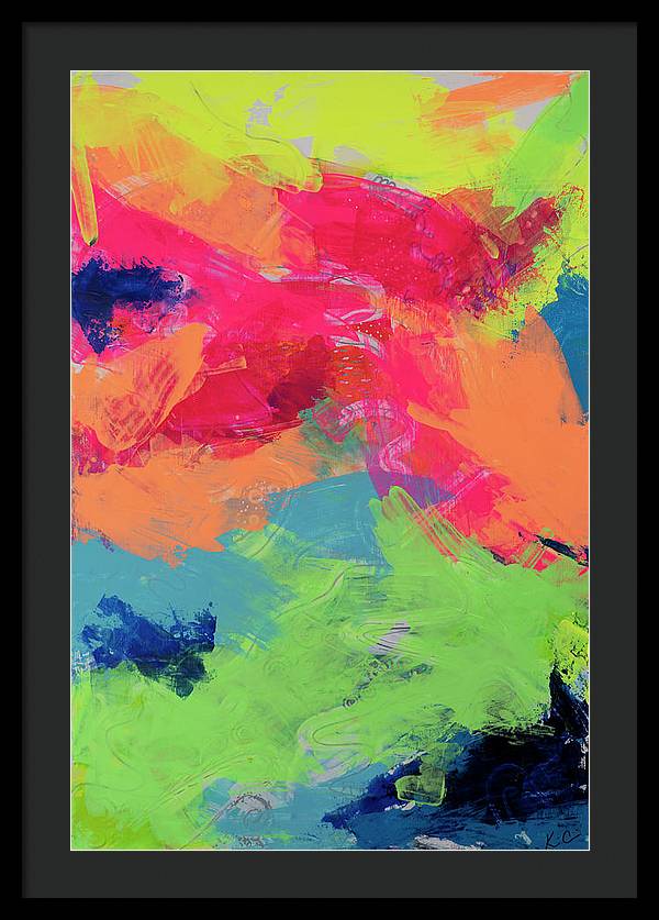 Iridescent Intrigue - Framed Print