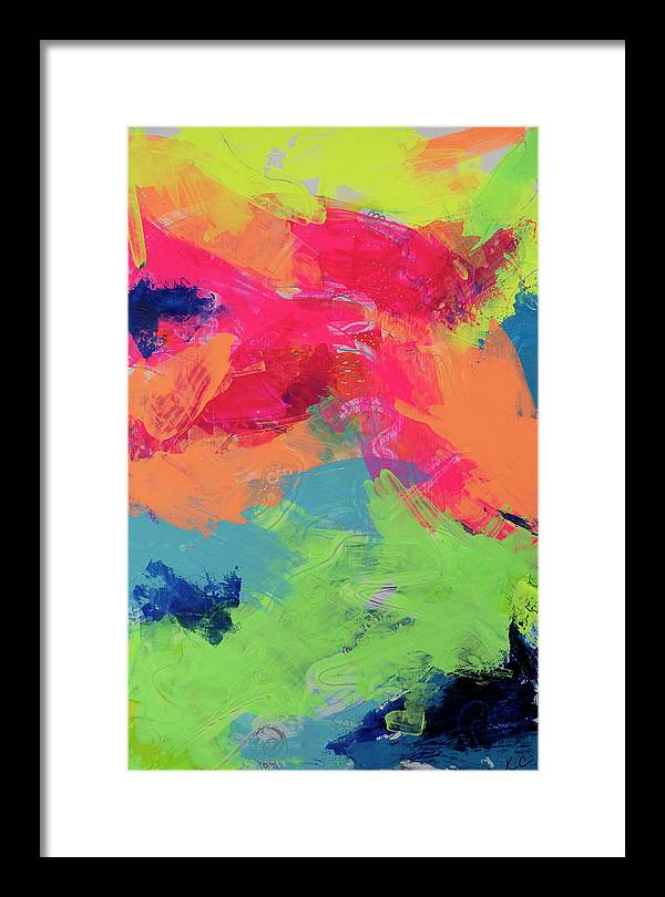 Iridescent Intrigue - Framed Print