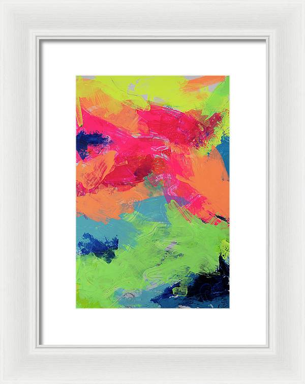 Iridescent Intrigue - Framed Print