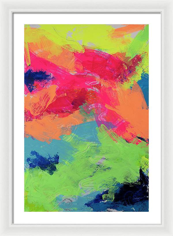 Iridescent Intrigue - Framed Print