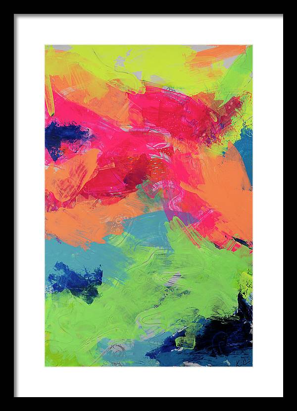 Iridescent Intrigue - Framed Print