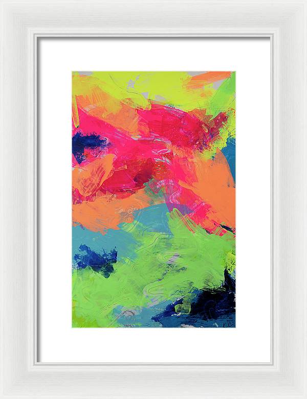 Iridescent Intrigue - Framed Print